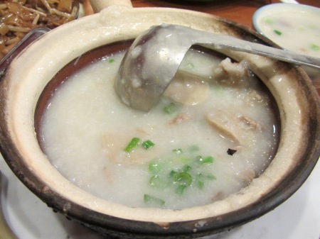 It's not exactly soup, but this chicken congee will give any ol' chicken noodle a run for its money